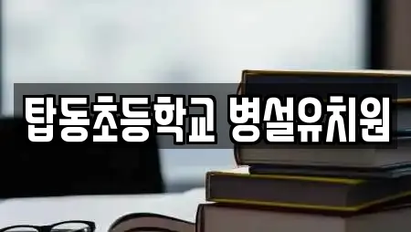 탑동초등학교 병설유치원