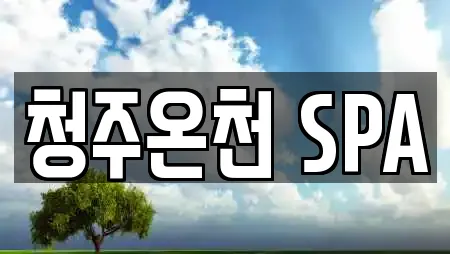 청주시 장성동 스파,사우나,찜질방,수영장,마사지 13 위치정보
