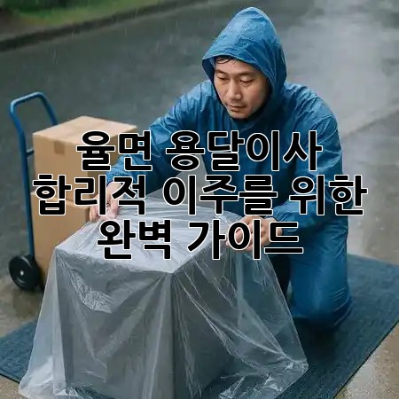 율면 용달이사, 합리적 이주를 위한 완벽 가이드 🚚✨