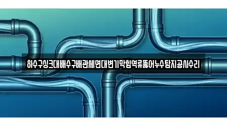 하수구싱크대배수구배관세면대변기막힘역류뚫어누수탐지공사수리