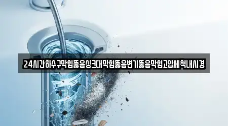 24시간하수구막힘뚫음싱크대막힘뚫음변기뚫음막힘고압세척내시경