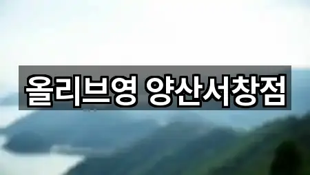 올리브영 양산서창점