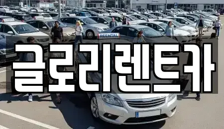 강원 속초시 단기렌트카 전문 글로리렌트카