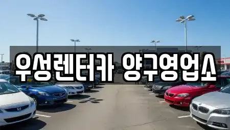 강원특별자치도 인제군 남면 렌트카 전문 우성렌터카 양구영업소