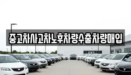강원특별자치도 인제군 남면 중고차매입 전문 중고차사고차노후차량수출차량매입