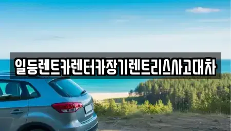 경기 안산시 상록구 팔곡일동 장기렌트카 전문 일등렌트카렌터카장기렌트리스사고대차