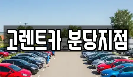 경기도 수원시 단기렌트카 전문 고렌트카 분당지점