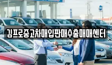 경기도 안성시 계동 중고차매입 전문 김프로중고차매입판매수출매매센터