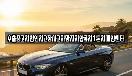 경기도 화성시 서신면 중고차매매 전문 수출중고차법인차고장사고차망자차압류차1톤차매입센터