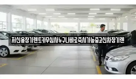 대전 서구 둔산동 장기렌트카 전문 저신용장기렌트카무심사누구나바로즉시가능중고신차장기렌