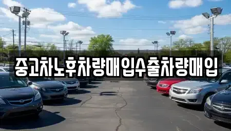 대전광역시 서구 원정동 중고차매매 전문 중고차노후차량매입수출차량매입