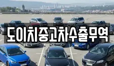 전남 영암군 영암읍 중고차매매 전문 도이치중고차수출무역