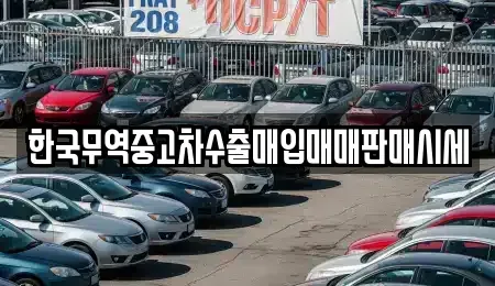 전남 영암군 영암읍 중고차매매 전문 한국무역중고차수출매입매매판매시세