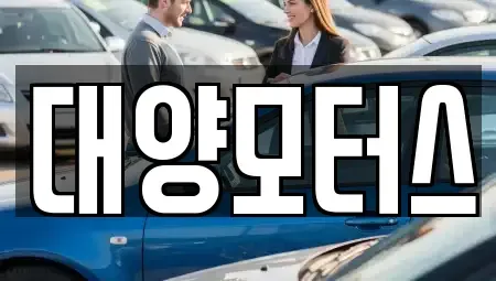 전라남도 순천시 남정동 중고차 전문 대양모터스