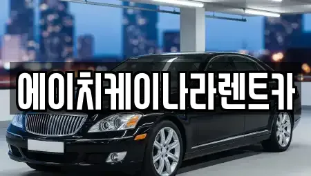 충남 공주시 산성동 렌트카 전문 에이치케이나라렌트카