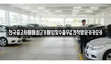 충청북도 제천시 봉양읍 중고차매입 전문 전국중고차매매최고가매입및수출무료견적방문카카오카